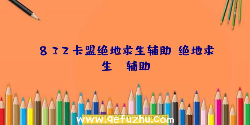 832卡盟绝地求生辅助、绝地求生wk辅助