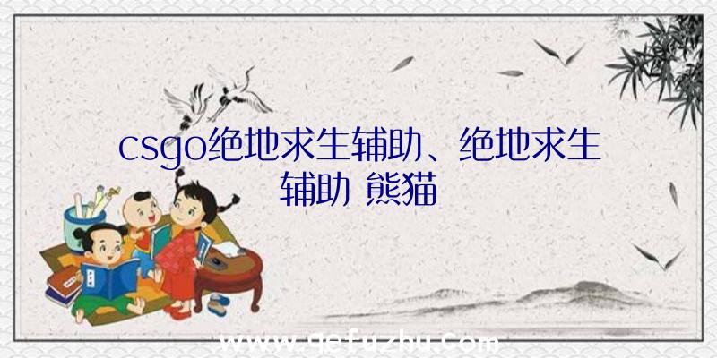 csgo绝地求生辅助、绝地求生辅助