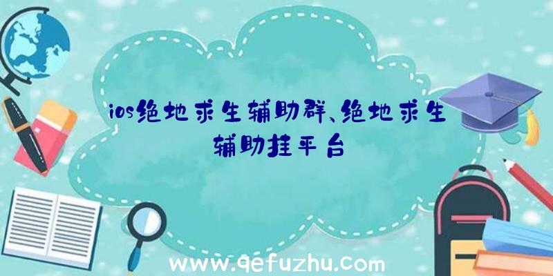 ios绝地求生辅助群、绝地求生辅助挂平台