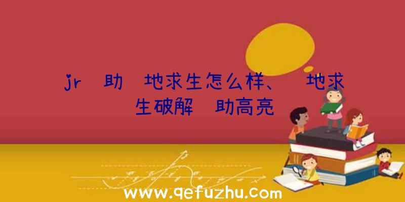 jr辅助绝地求生怎么样、绝地求生破解辅助高亮