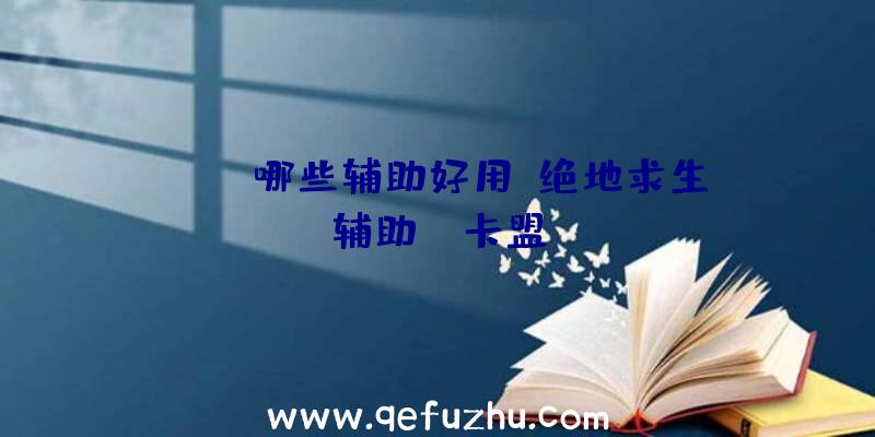 pubg哪些辅助好用、绝地求生辅助fz卡盟