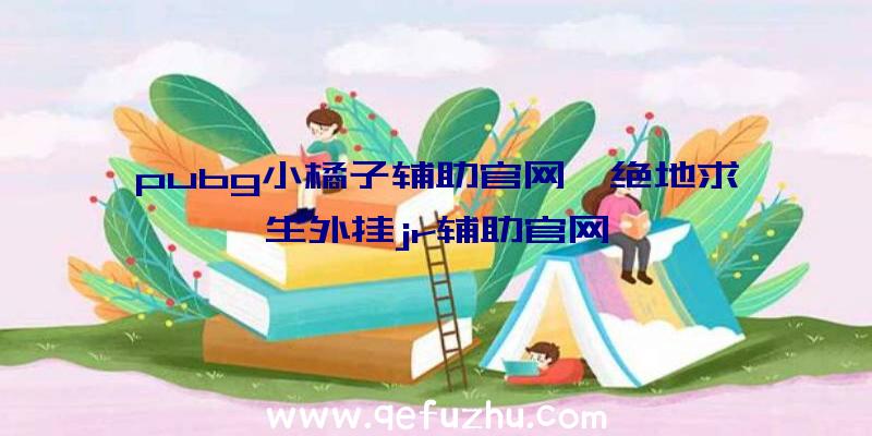 pubg小橘子辅助官网、绝地求生外挂jr辅助官网