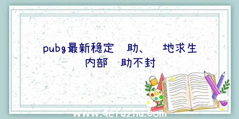 pubg最新稳定辅助、绝地求生内部辅助不封