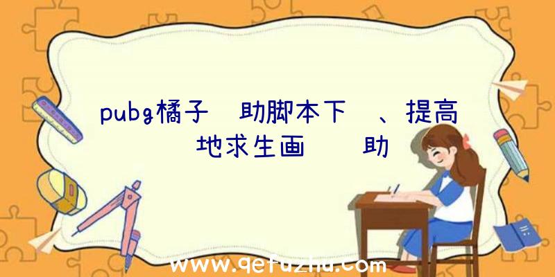 pubg橘子辅助脚本下载、提高绝地求生画质辅助