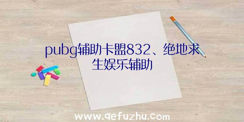 pubg辅助卡盟832、绝地求生娱乐辅助