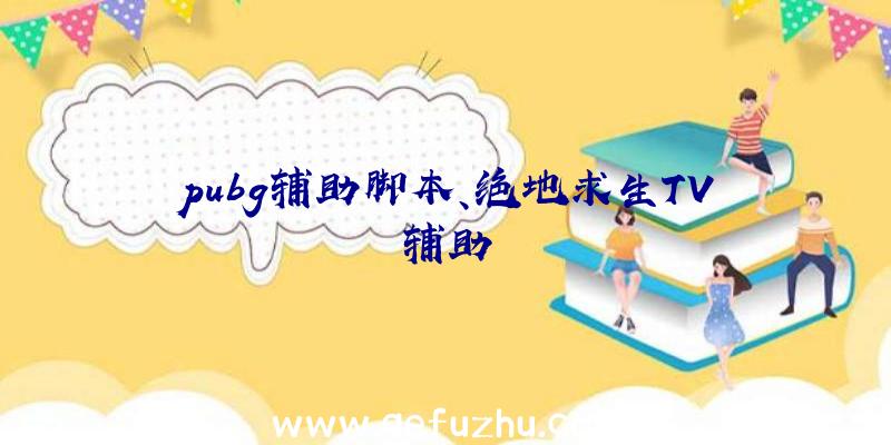 pubg辅助脚本、绝地求生TV辅助