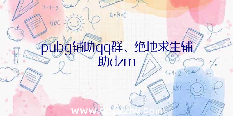 pubg辅助qq群、绝地求生辅助dzm