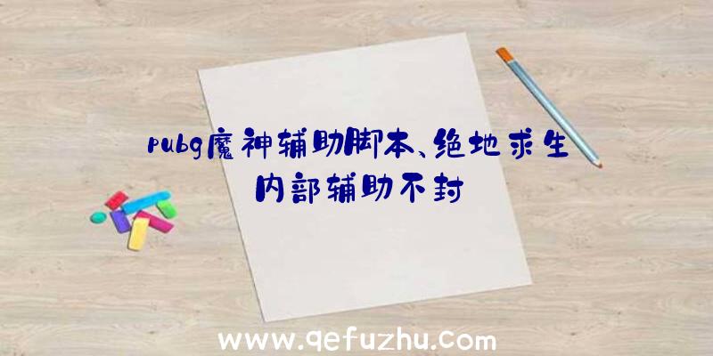 pubg魔神辅助脚本、绝地求生内部辅助不封