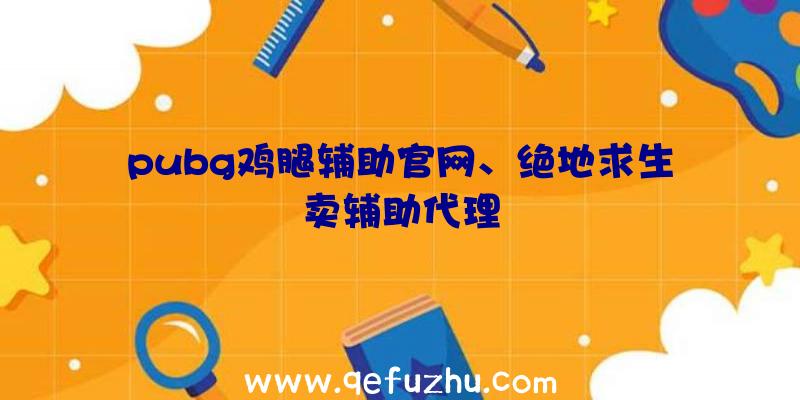 pubg鸡腿辅助官网、绝地求生卖辅助代理