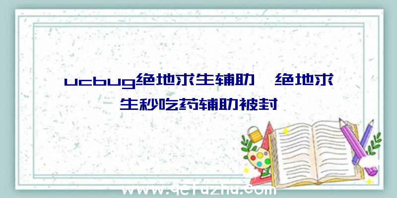 ucbug绝地求生辅助、绝地求生秒吃药辅助被封