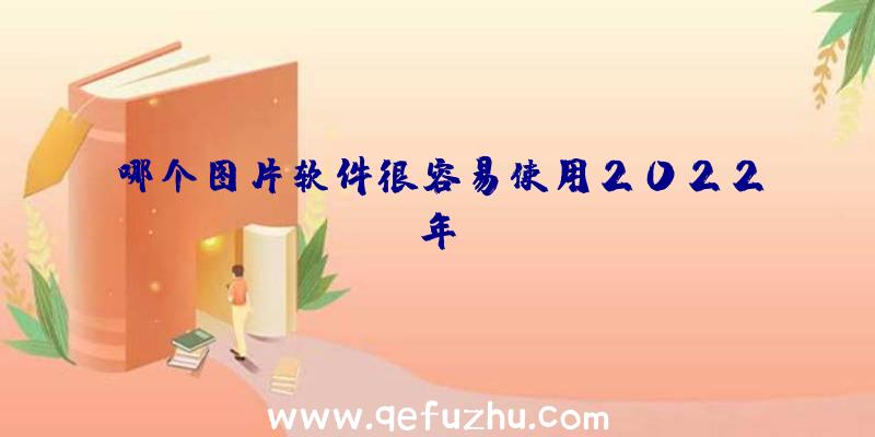 哪个图片软件很容易使用2022年？