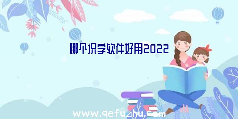 哪个识字软件好用2022