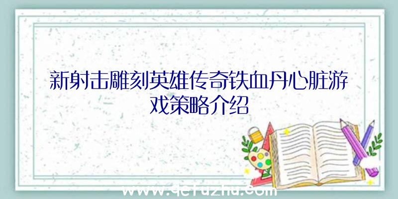 新射击雕刻英雄传奇铁血丹心脏游戏策略介绍