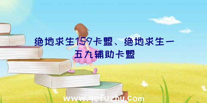 绝地求生159卡盟、绝地求生一五九辅助卡盟