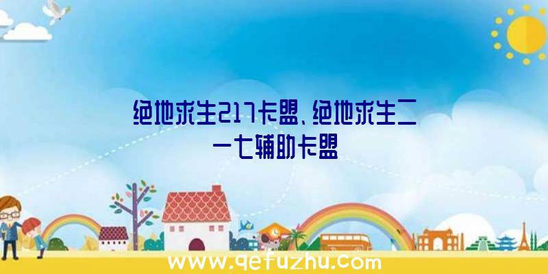 绝地求生217卡盟、绝地求生二一七辅助卡盟