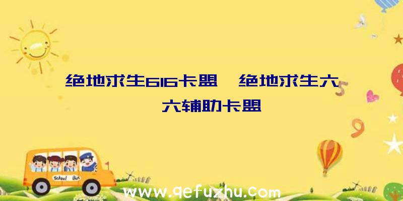 绝地求生616卡盟、绝地求生六一六辅助卡盟