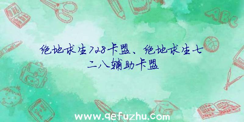 绝地求生728卡盟、绝地求生七二八辅助卡盟