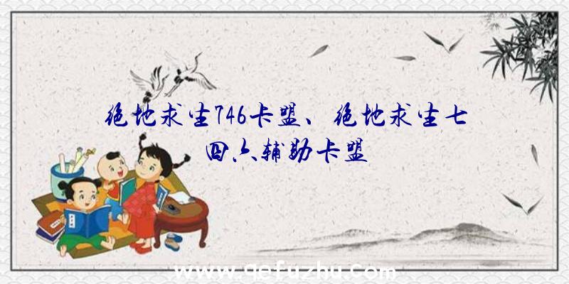 绝地求生746卡盟、绝地求生七四六辅助卡盟