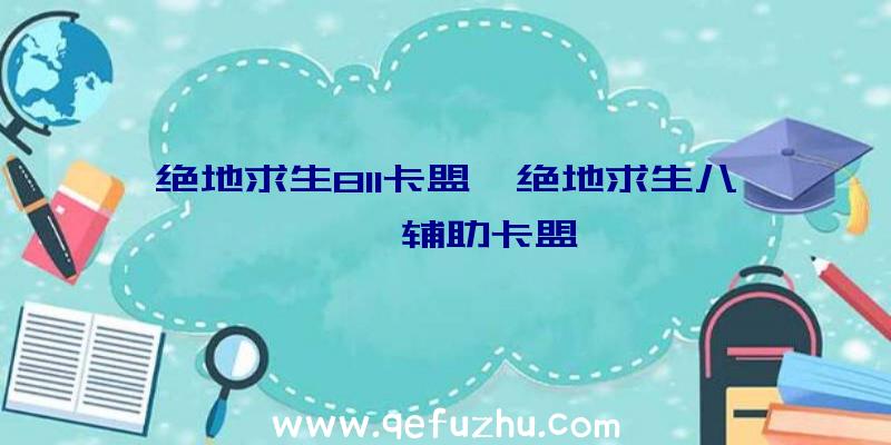 绝地求生811卡盟、绝地求生八一一辅助卡盟