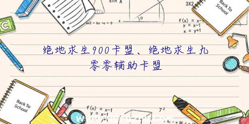 绝地求生900卡盟、绝地求生九零零辅助卡盟