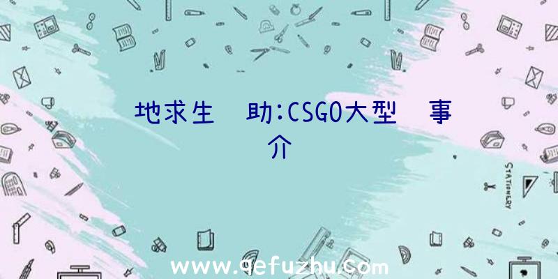 绝地求生辅助:CSGO大型赛事介绍