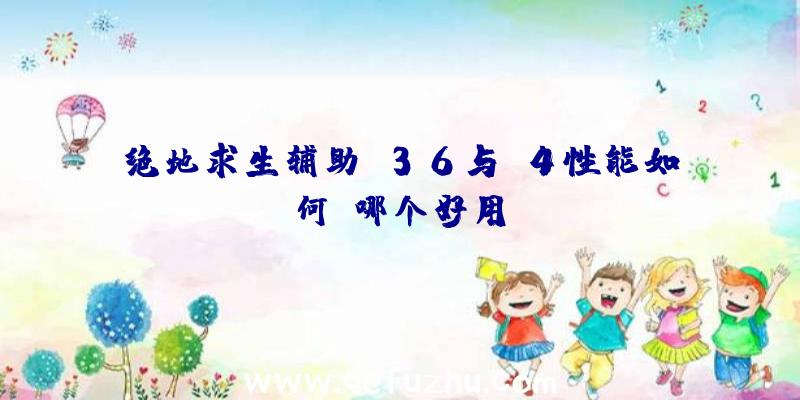 绝地求生辅助G36与M4性能如何,哪个好用？